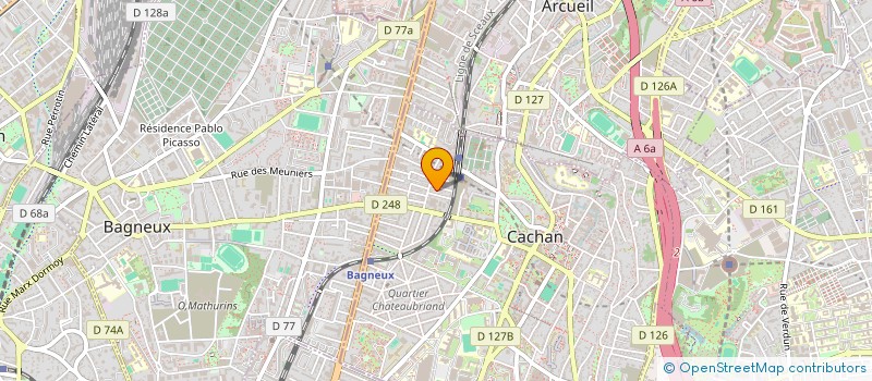 localisation de l'entreprise SAS SAILOR S CONSEIL à CACHAN
