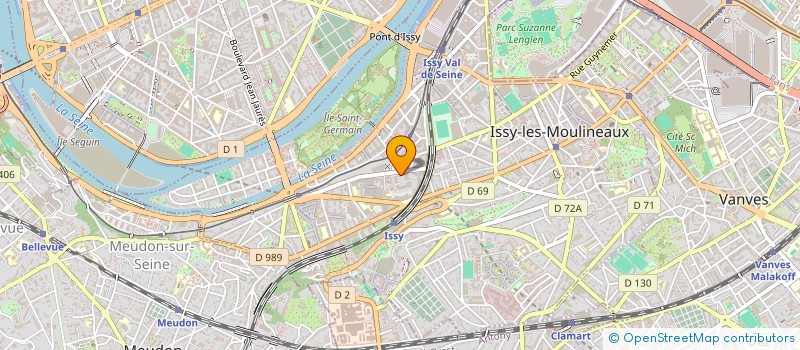 localisation de l'entreprise SAS SAINT GERMAIN - CLOS SAINT LOUIS à ISSY-LES-MOULINEAUX