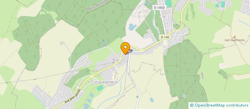 localisation de l'entreprise SAS SAINT GORGON  TUCQUEGNIEUX