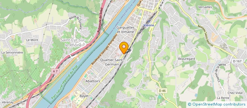 localisation de l'entreprise SAS SAINT LEANDRE INVESTISSEMENTS à VIENNE