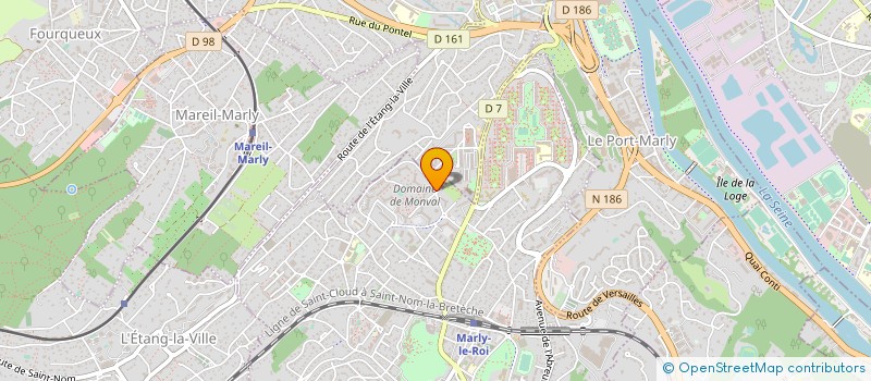 localisation de l'entreprise SAS SAINT LOUIS HABITAT SOCIAL DURABLE  MARLY-LE-ROI