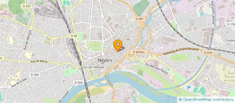 localisation de l'entreprise SAS SAINT PIERRE-PAUL à NEVERS
