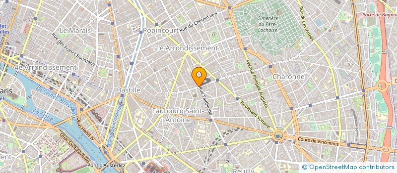 localisation de l'entreprise SAS SAINTE MARIE DE LA FAMILLE à PARIS