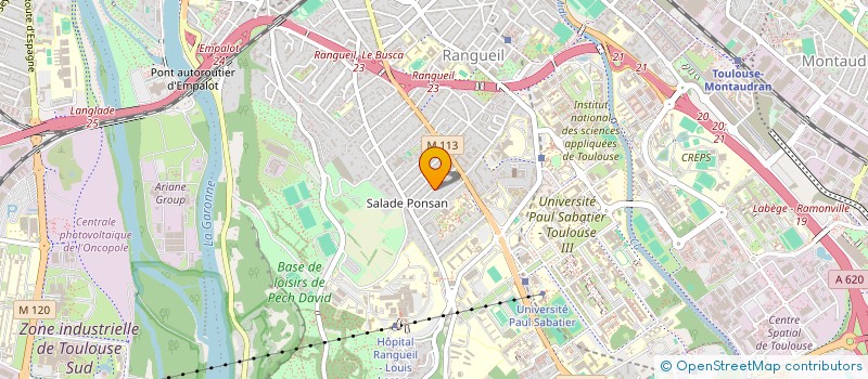 localisation de l'entreprise SAS SAKAFO à TOULOUSE