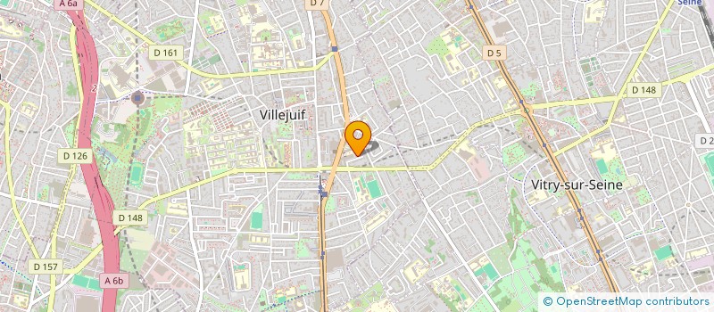 localisation de l'entreprise SAS SAKOYA CONSULTING  VILLEJUIF