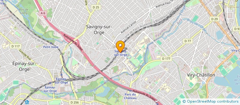 localisation de l'entreprise SAS SALAMANDRE à SAVIGNY-SUR-ORGE