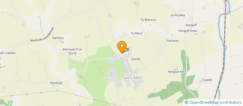 localisation de l'entreprise SAS SALLIC  PLOGONNEC