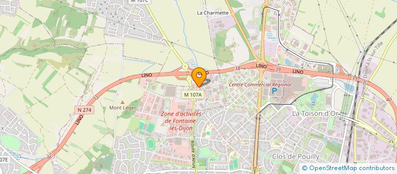 localisation de l'entreprise SAS SALUTE à AHUY