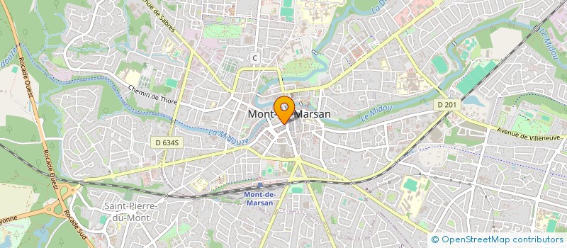 localisation de l'entreprise SAS SAM à MONT-DE-MARSAN