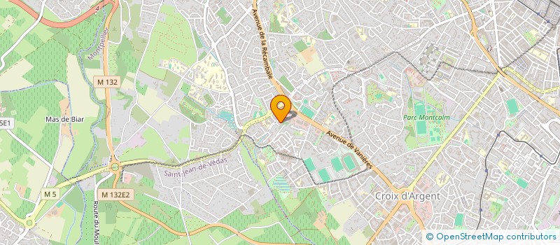 localisation de l'entreprise SAS SAM BATIMENT à MONTPELLIER