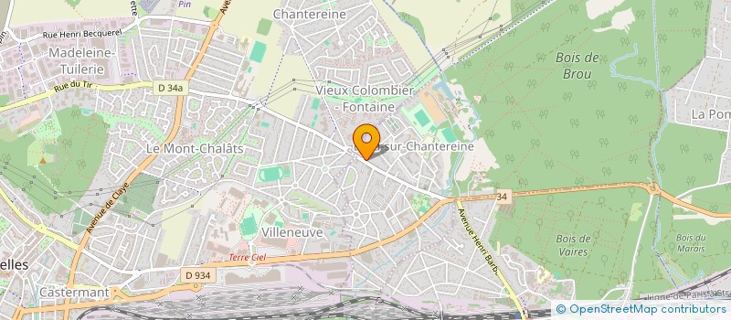 localisation de l'entreprise SAS SAME à BROU-SUR-CHANTEREINE