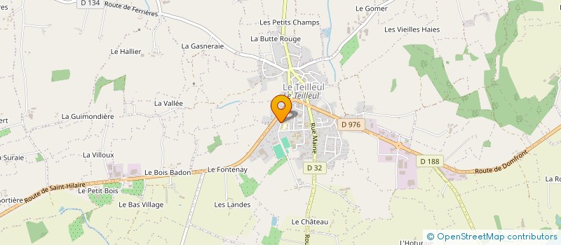 localisation de l'entreprise SAS SAMSELEC  LE TEILLEUL