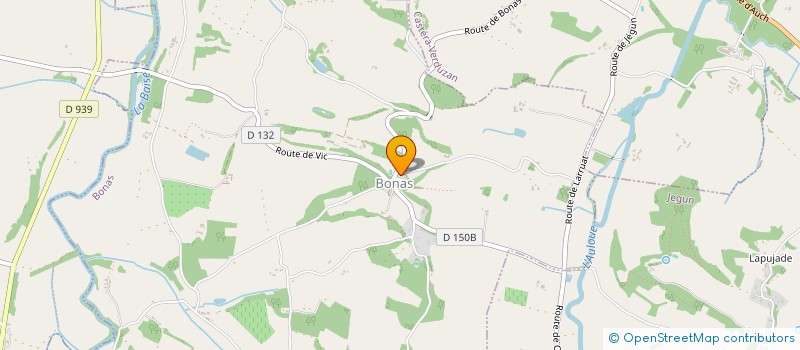 localisation de l'entreprise SAS SANCHEZ PRESTATIONS  CEZAN