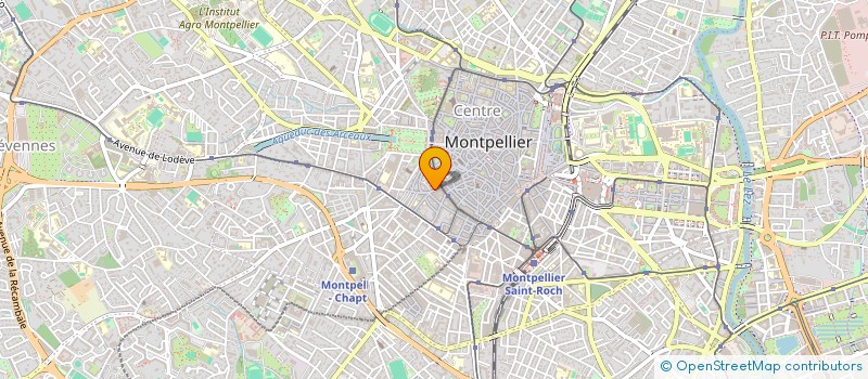 localisation de l'entreprise SAS SANEDE à MONTPELLIER