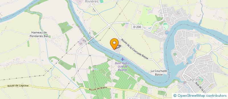 localisation de l'entreprise SAS SANOZ  RIVIERES