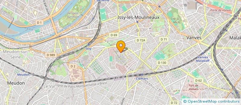 localisation de l'entreprise SAS SANTA MARIA à ISSY-LES-MOULINEAUX