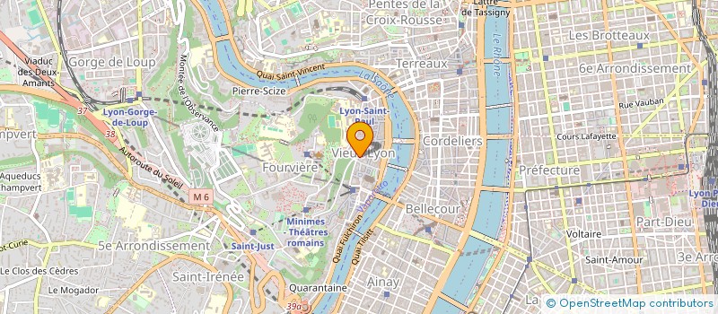 localisation de l'entreprise SAS SAPHIR 22 à LYON