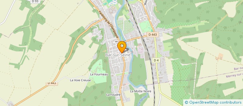 localisation de l'entreprise SAS SARA SARA  BAR-SUR-SEINE