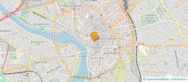localisation de l'entreprise SAS SARAH à TOULOUSE