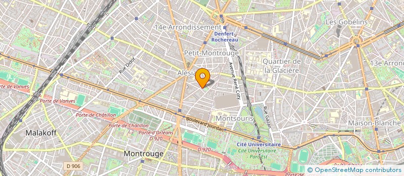 localisation de l'entreprise SAS SARRETTE à PARIS