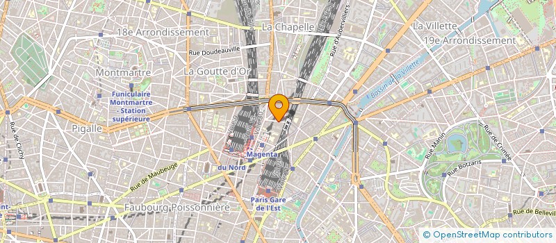 localisation de l'entreprise SAS SARVIKA à PARIS