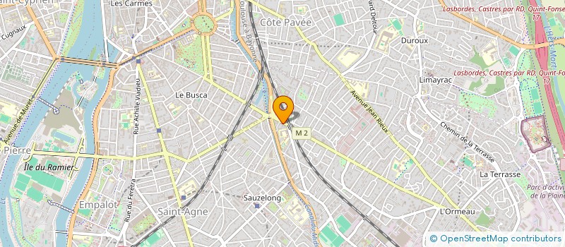 localisation de l'entreprise SAS SAVEURS DE SAINT-EXUPERY à TOULOUSE