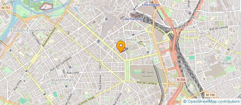 localisation de l'entreprise SAS SBLH CONSULTING à LILLE