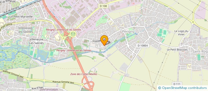 localisation de l'entreprise SAS SC INVEST  PERIGNY