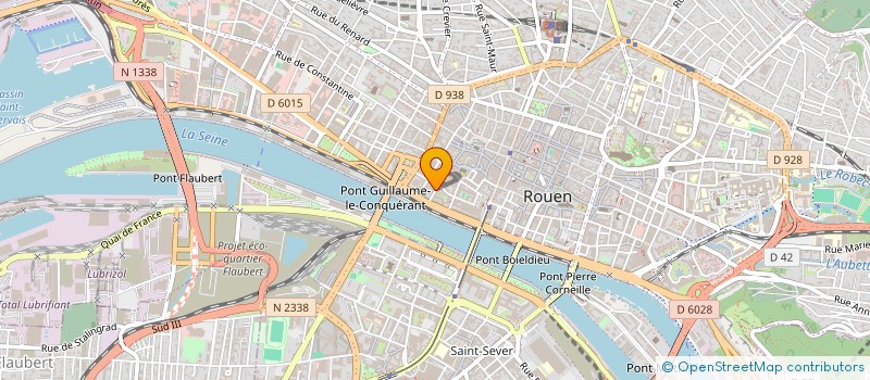 localisation de l'entreprise SAS SCA à ROUEN