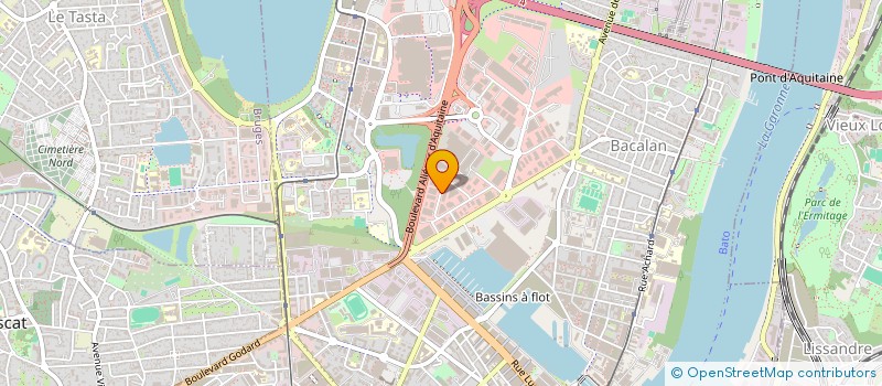 localisation de l'entreprise SAS SCANDINAVIA IMPORT  BORDEAUX