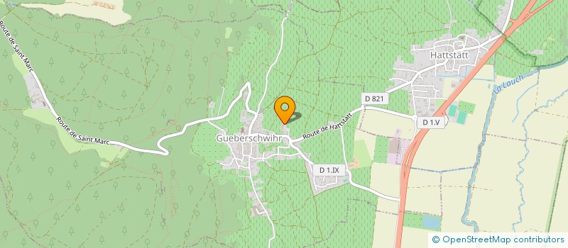 localisation de l'entreprise SAS SCHERB à GUEBERSCHWIHR