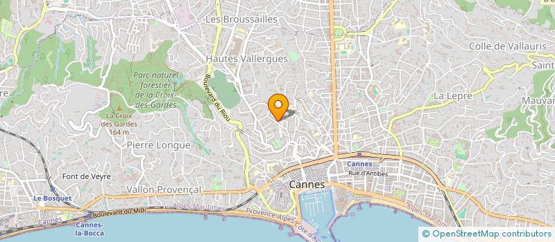 localisation de l'entreprise SAS SCORTA PRO à CANNES