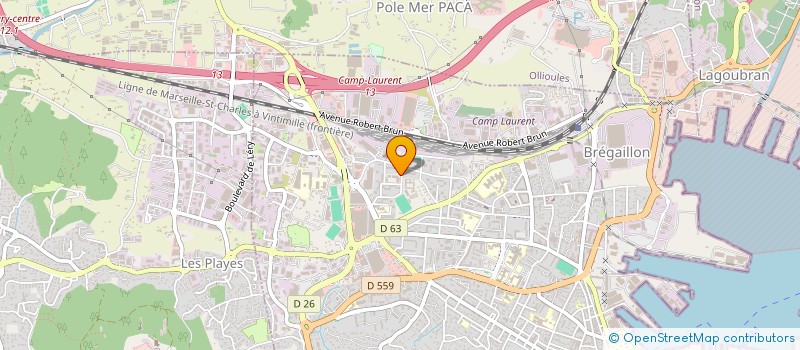 localisation de l'entreprise SAS SECU SUD à TOULON