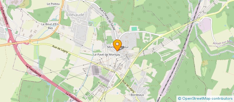 localisation de l'entreprise SAS SEESEB à VILLEVAUDE