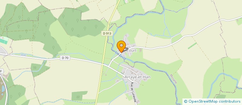 localisation de l'entreprise SAS SEILLE ENERGIE  AJONCOURT