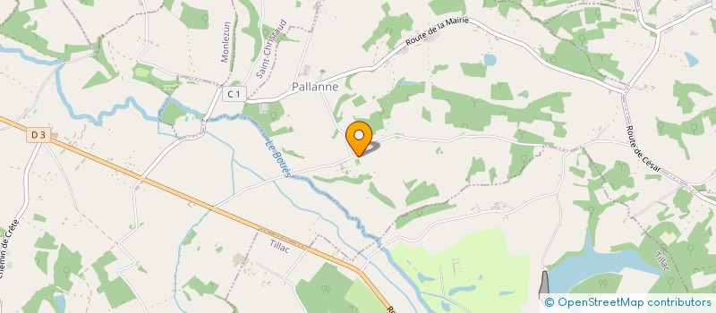 localisation de l'entreprise SAS SEMBRES  PALLANNE