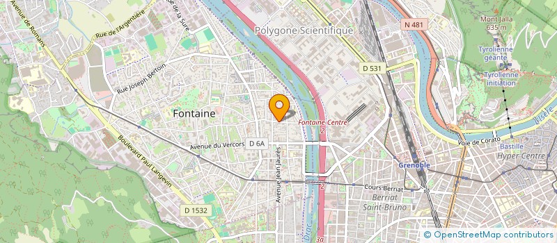 localisation de l'entreprise SAS SEOUD à FONTAINE