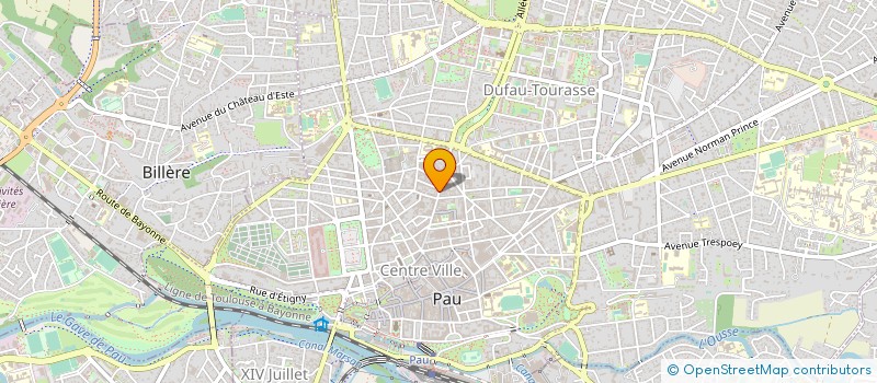 localisation de l'entreprise SAS SERE-BONNIN à PAU
