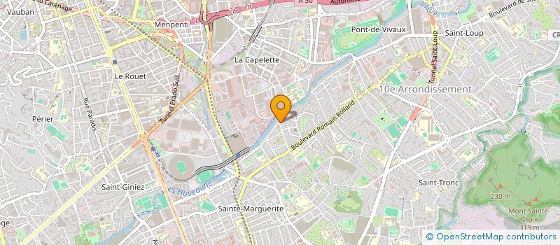 localisation de l'entreprise SAS SERVICE.COM à MARSEILLE