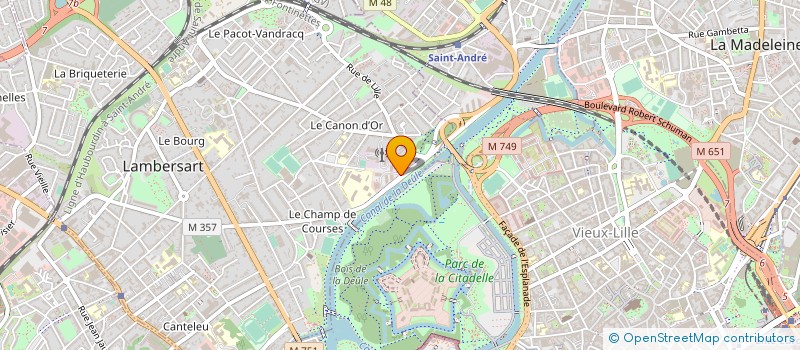 localisation de l'entreprise SAS SERVICES à LAMBERSART