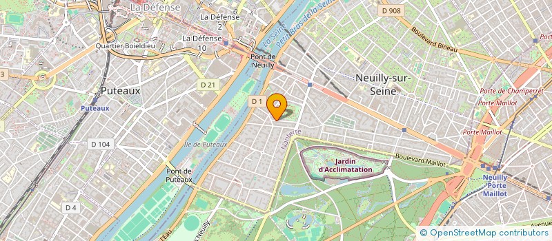 localisation de l'entreprise SAS SEVIGNE à NEUILLY-SUR-SEINE