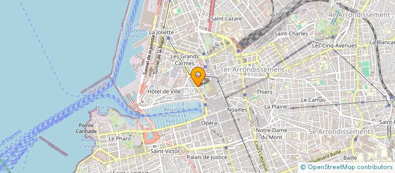 localisation de l'entreprise SAS SIANA à MARSEILLE