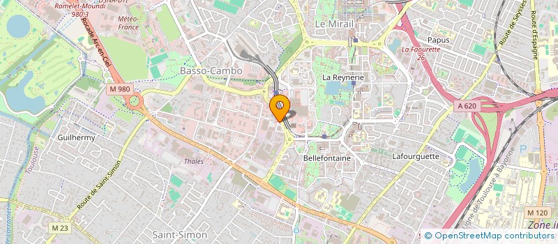 localisation de l'entreprise SAS SIECLE D'OR 31  TOULOUSE