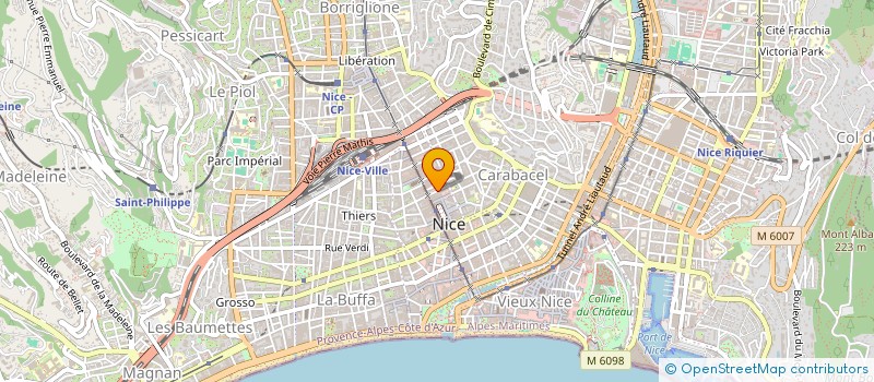 localisation de l'entreprise SAS SILVESTRO à NICE