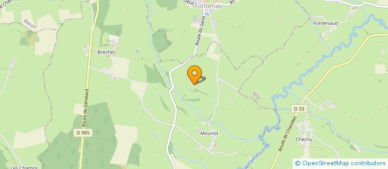 localisation de l'entreprise SAS SIVIGNON TP à VENDENESSE-LES-CHAROLLES