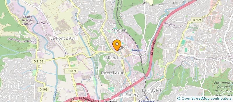 localisation de l'entreprise SAS SKY IMMO  CANNES