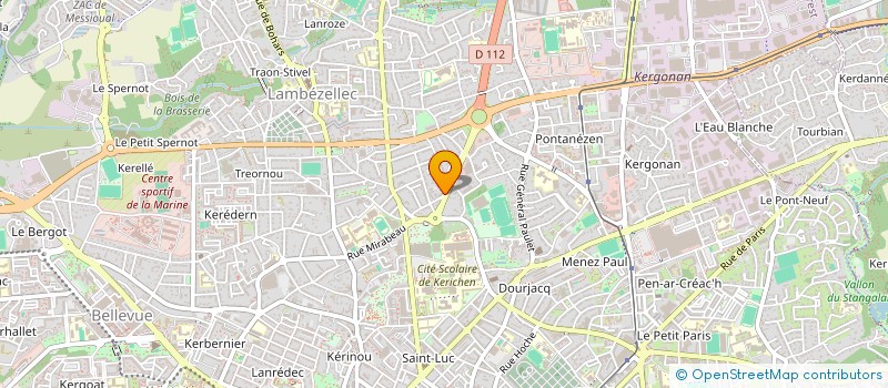 localisation de l'entreprise SAS SKYDRONE SERVICES à BREST