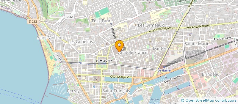 localisation de l'entreprise SAS SLAG à LE HAVRE