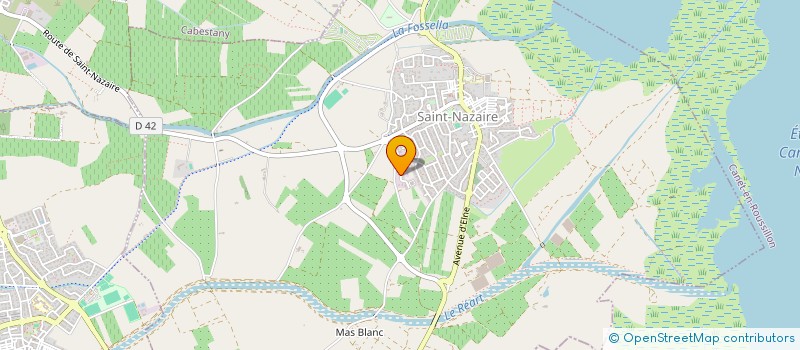 localisation de l'entreprise SAS SM HABITAT  SAINT-NAZAIRE