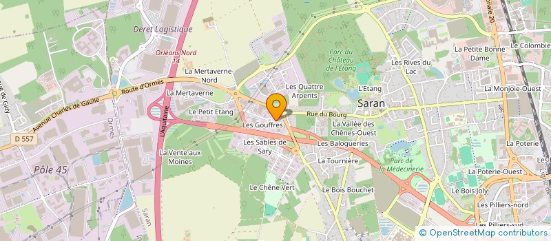 localisation de l'entreprise SAS SMART CLEAN à SARAN